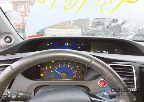 2014 Honda Civic Ex-L from USA, damaged, VIN 2HGFG3B05EH524107